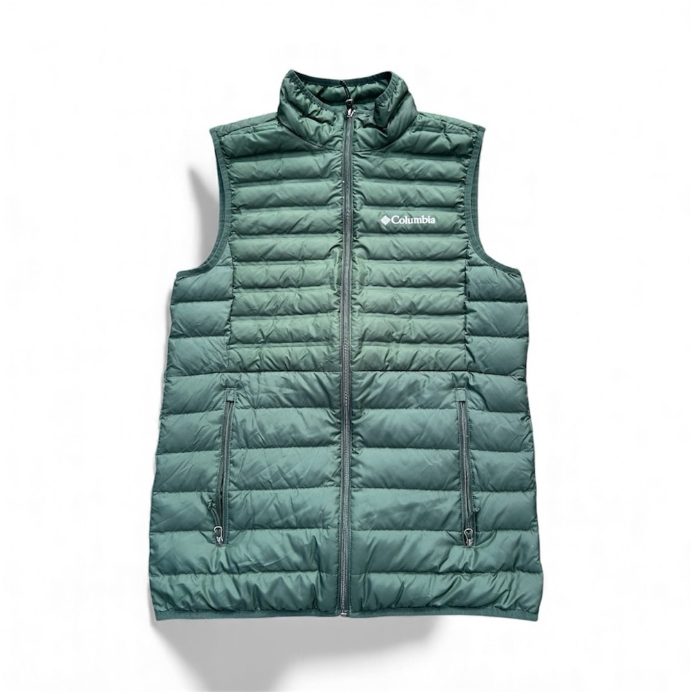 Columbia Slope Edge II Quilted down filled Vest Sz S, 019